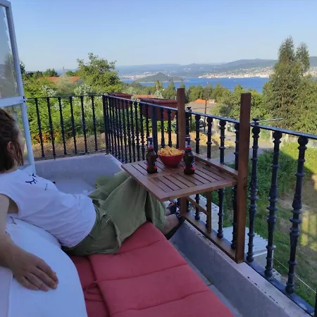 Lejlighed Apartamento Mirador Ria De Pontevedra Sanxenxo